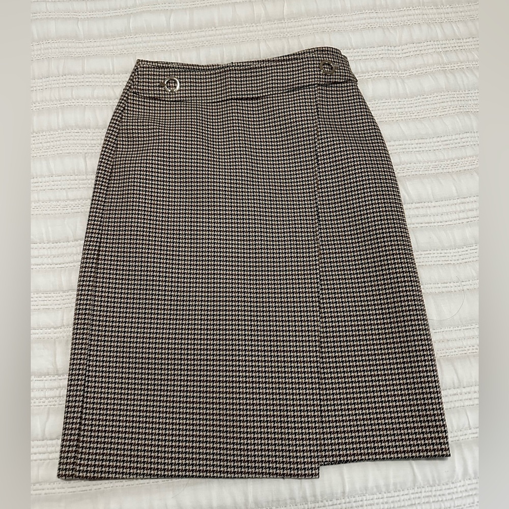 Printed Midi, Pencil Skirt